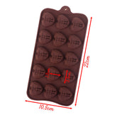 Molde Silicona Corazones Prisma Pequeños x 15